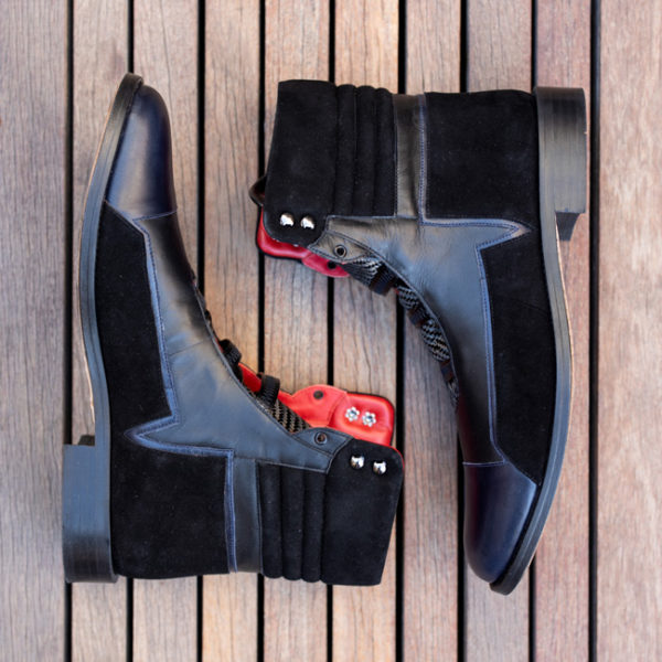 Rysan Mur Mens Leather Boots